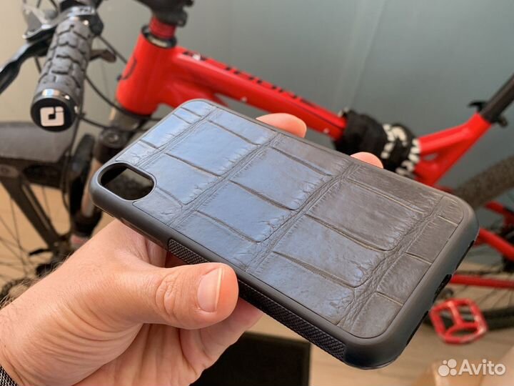 Чехол для iPhone Xr крокодил