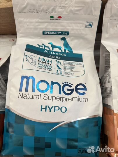 Корм для собак monge