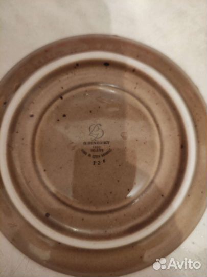 Чайная пара G.Benedict, Чехословакия