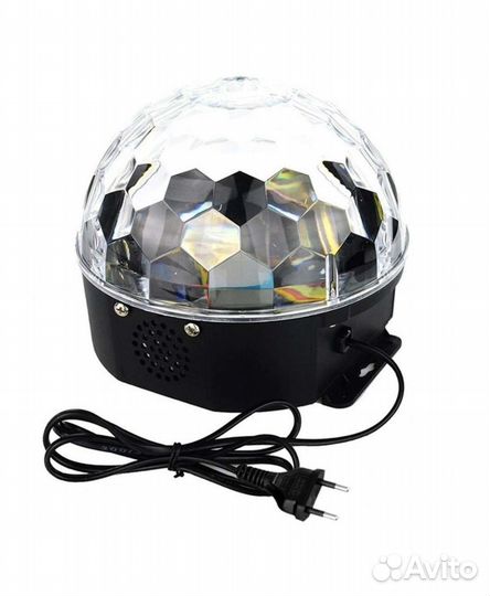 Дискошар музыкальный проектор колонка Bluetooth