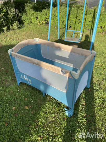 Манеж-кроватка babyton