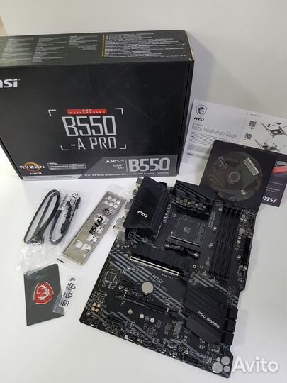 Мат. плата MSI B550-A PRO (RTL) AM4 DDR4
