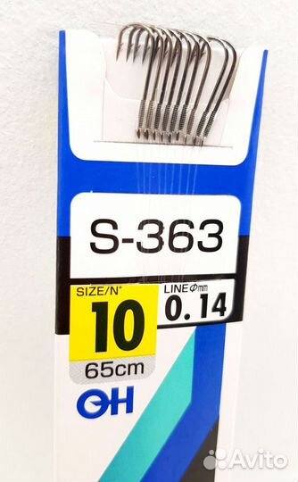 Крючки с поводками owner для рыбалки