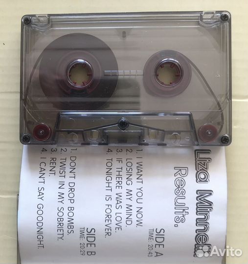 Аудиокассета Liza Minnelli