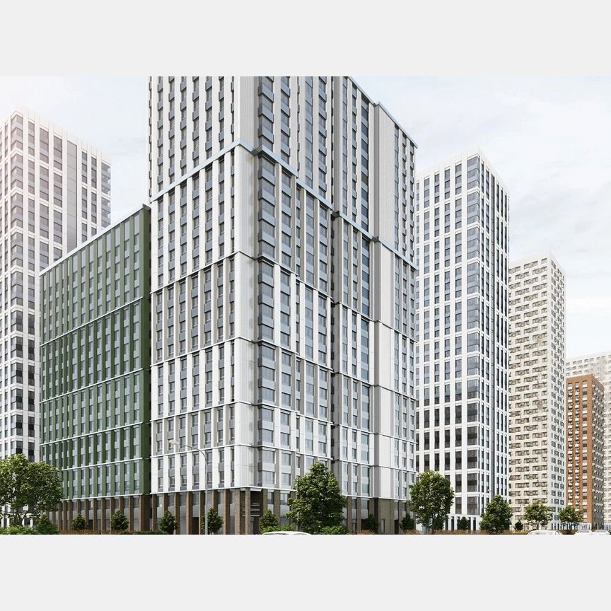 3-к. квартира, 60 м², 2/32 эт.