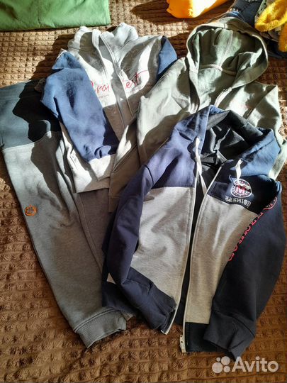 Детские вещи пакетом на мальчика 110-116