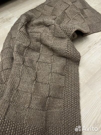 Плед детский вязаный