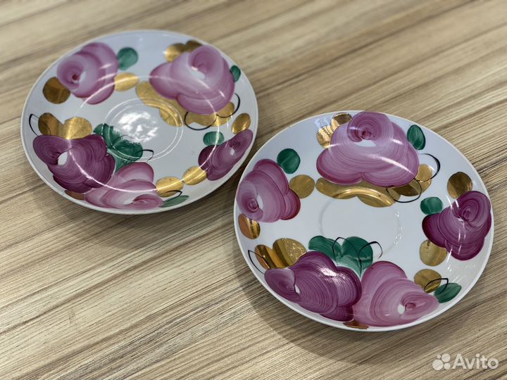 Блюдце фарфор СССР