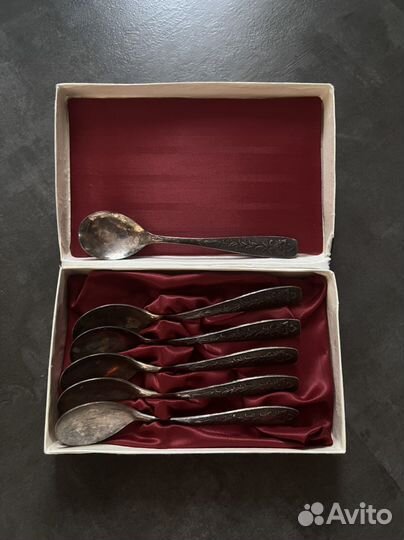 Чайные ложки мельхиор СССР