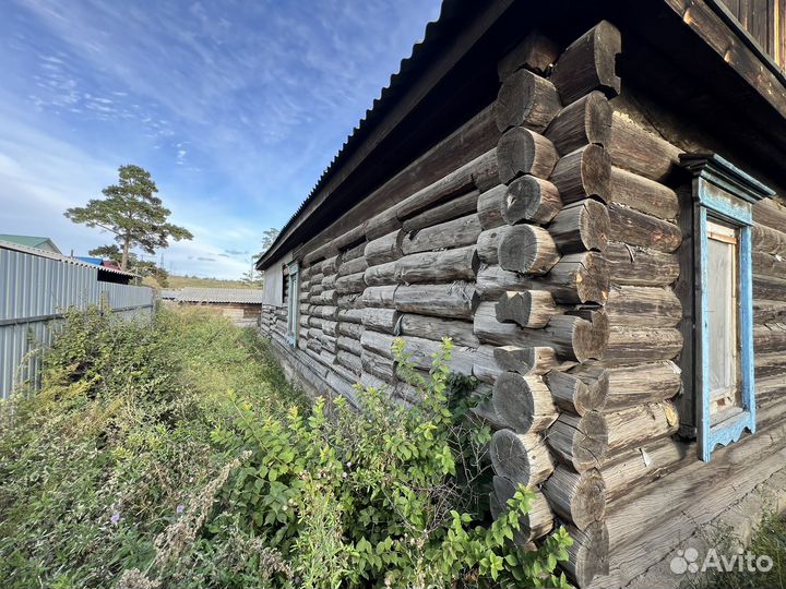 Сруб дома из бревна на разбор