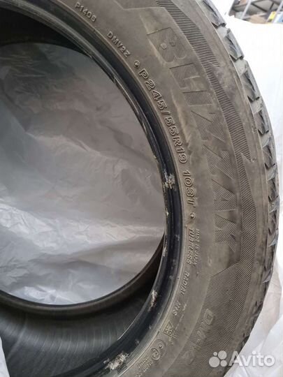 Bridgestone Blizzak DM-V2 245/55 R19