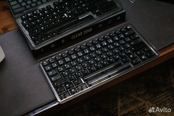 Прозрачные кейкапы Clear 2048