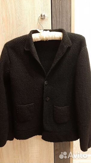 Кардиган на мальчика ручной вязки