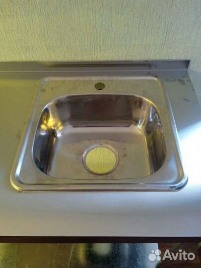 Стол нержавеющий с мойкой