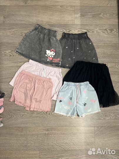 Вещи пакетом для девочки 122-128