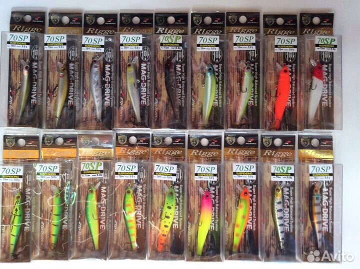 Воблеры известных брендов до 10 см