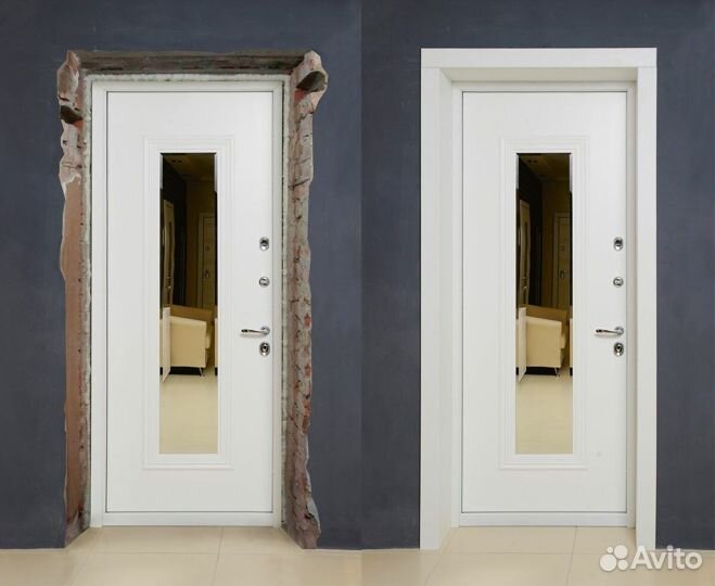 Входная дверь с откосами