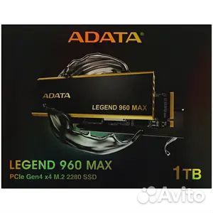 Новый 1024Гб SSD Adata Legend 960 MAX