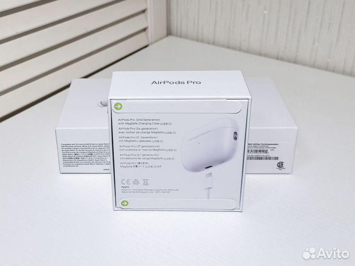 Apple airpods pro 2 type c (premium) + чехол