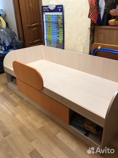 Детская кровать без ортопедического матраса бу