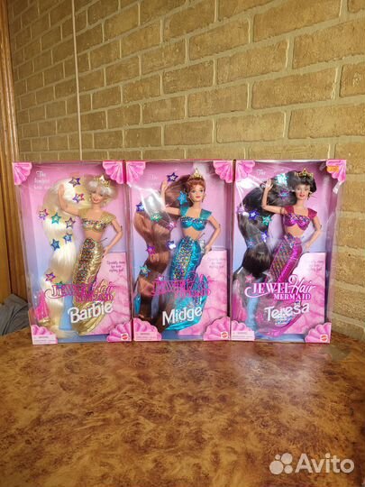 Barbie Jewel Hair Mermaid, Midge, Teresa