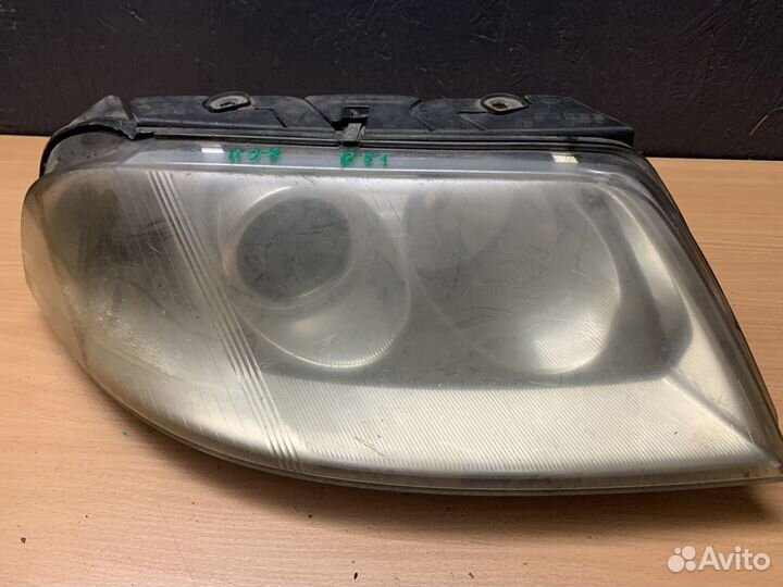 Фара правая vw passat b5+