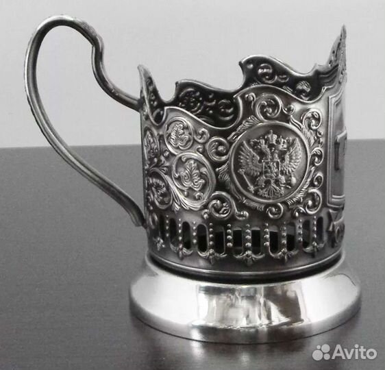 Подстаканник мельхиор
