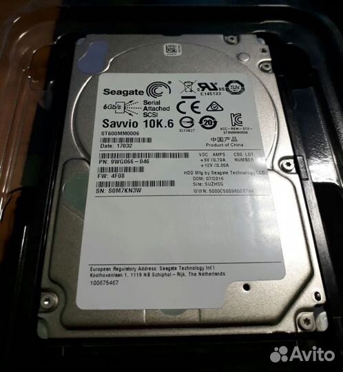 Жесткий диск hgst 600GB 3282390-Q SAS 2.5