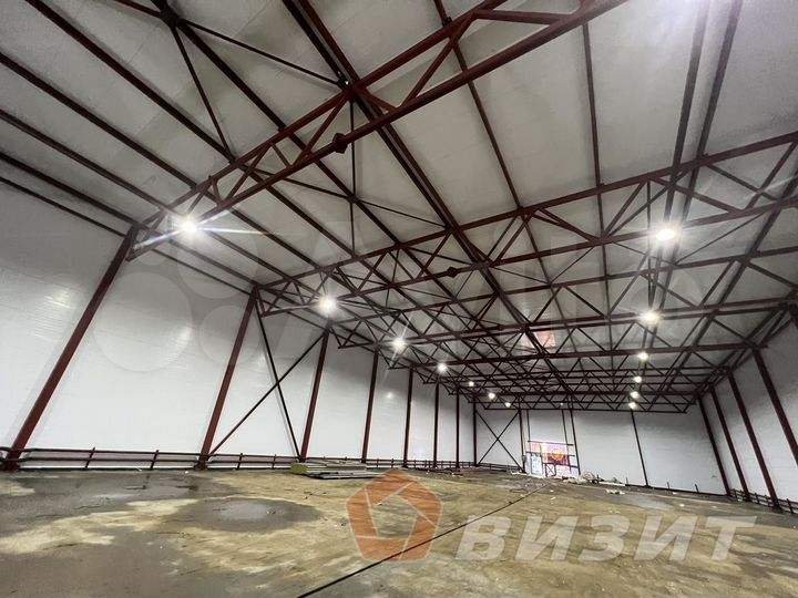 Склад 2880 м² с антипылью на выезде из города