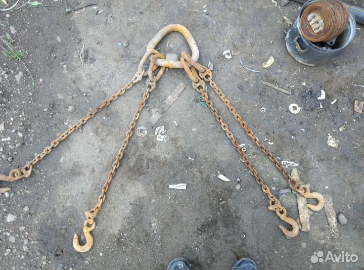 Строп паук цепной бу