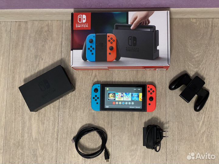 Прошитый Nintendo Switch 128Gb
