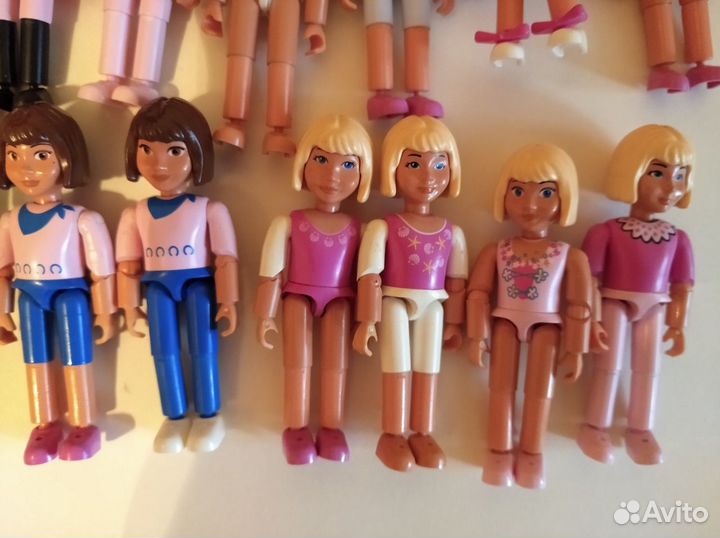 Куклы шарнирные lego belville новые бельвиль