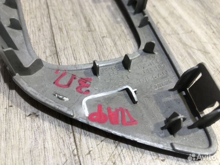 Накладка внутренней ручки nissan pathfinder R52 Прав