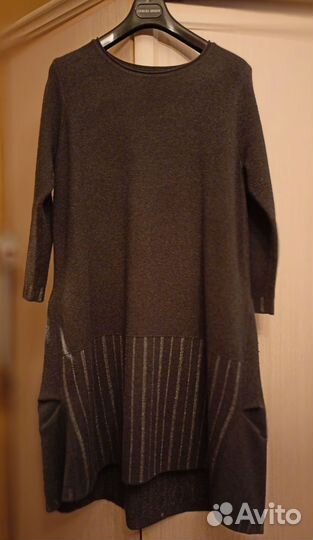 Платье женское теплое 48 50
