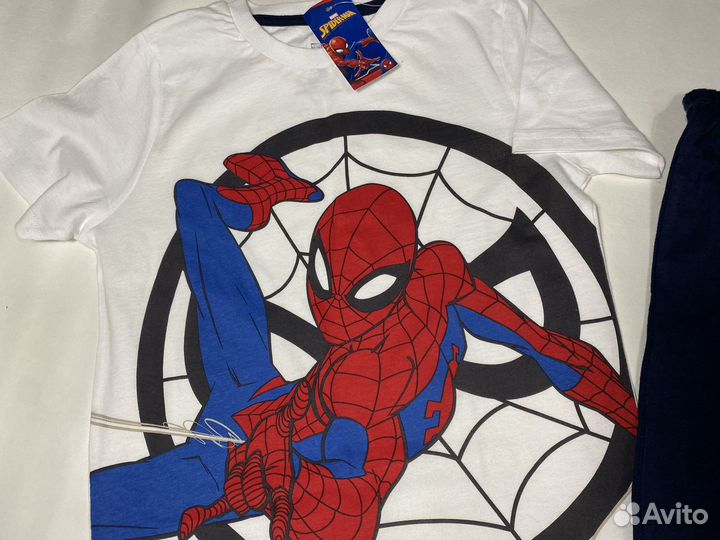 Костюм на мальчика человек паук 134/140