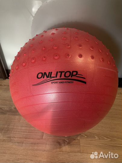 Гимнастический мяч фитбол D60 см onlitop