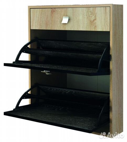 Тумба с обувницей тб-02 Монако сонома/кантербери