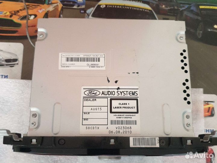 Магнитола 2din для ford focus 2