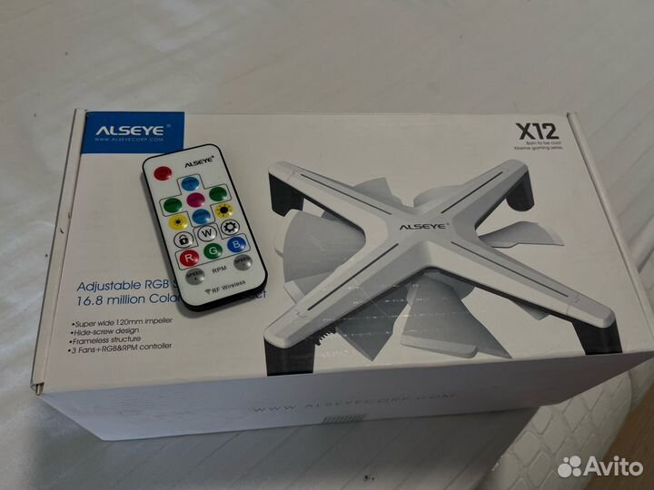3шт. Комплект вентиляторов alseye (X12-Set-W)