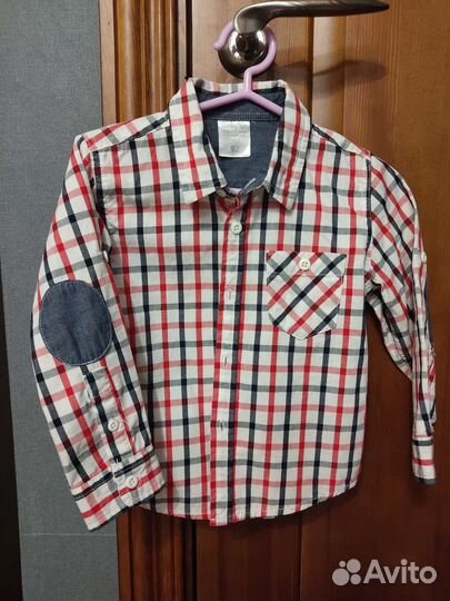 Рубашки для мальчика на 1-2 года