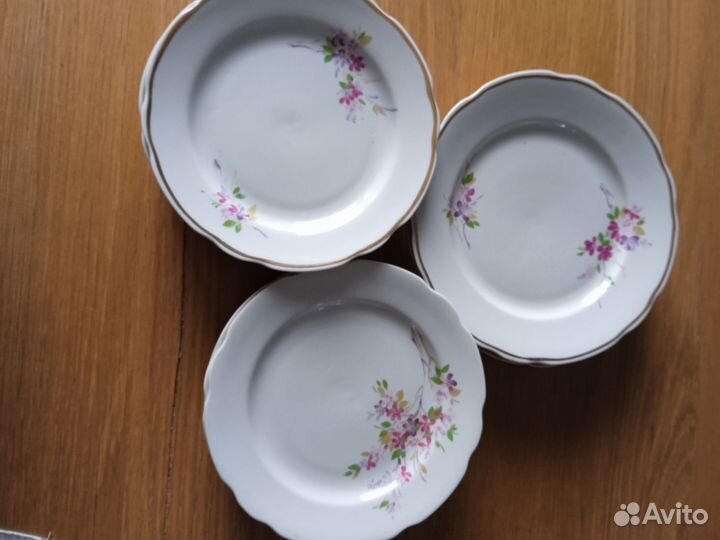 Тарелки обеденные СССР, 91г