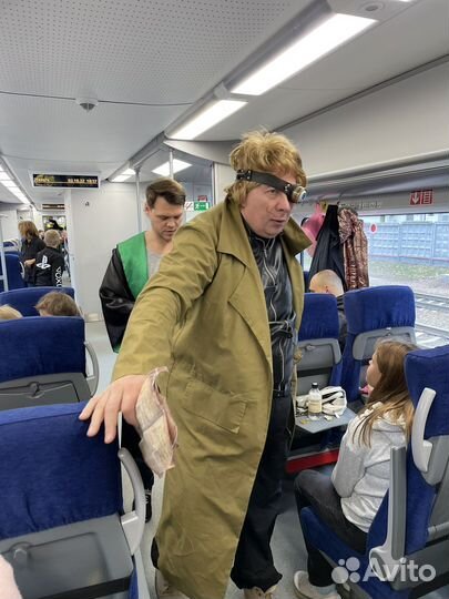 Гарри Поттер Детское шоу с аниматорами в поезде