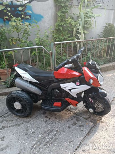 Детский мотоцикл на аккумуляторе бу