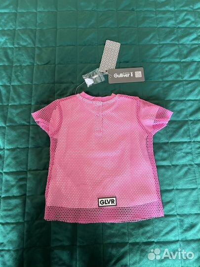 Gulliver футболка для девочки 80 размер
