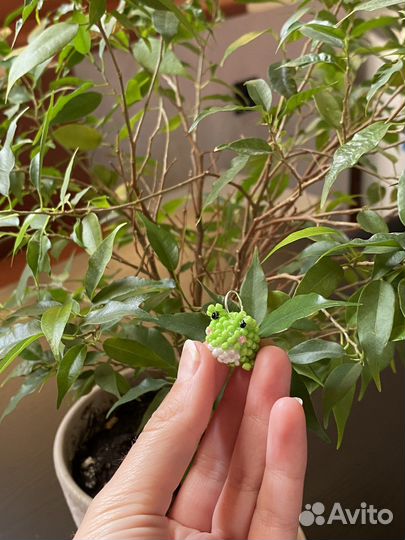 Лягушонок из бисера