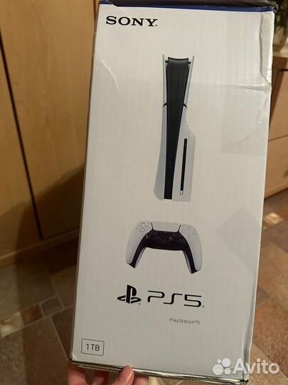 Sony playstation 5 slim 1 тб с дисководом