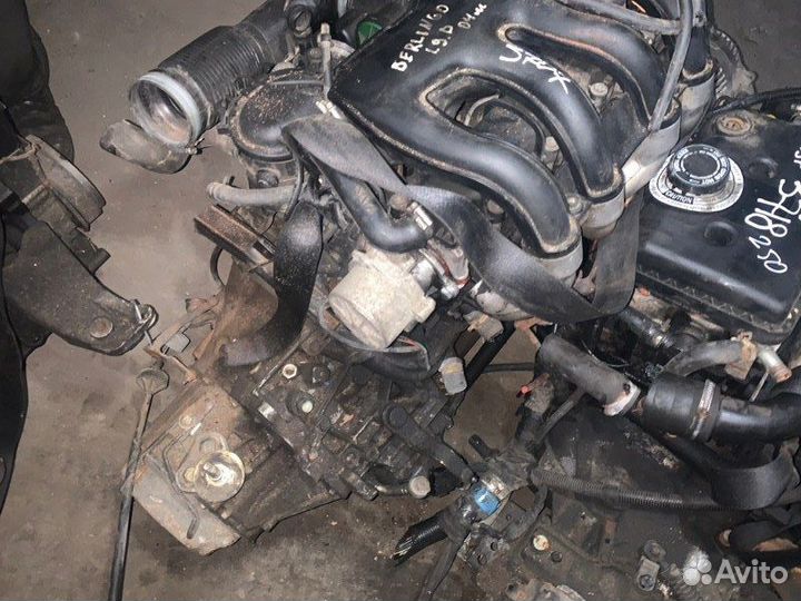 Двигатель Peugeot Partner 1.9 D WJY 2002