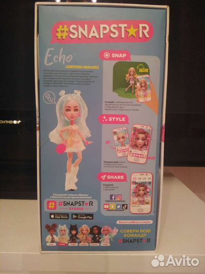 Кукла snapstar 23см