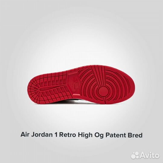 Jordan 1 Retro High OG Patent Bred оригинал