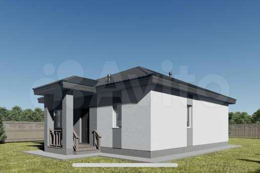 Дом 80 м² на участке 6 сот.